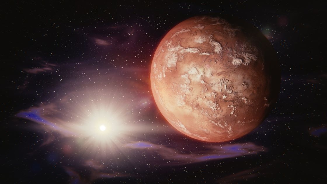 Mars transit in Gemini 2023